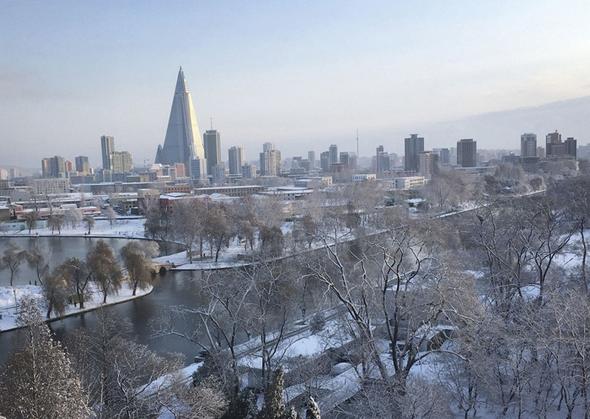 تصاویر : زمستان در بسته‌ترین کشور جهان