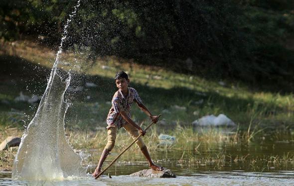 تصاویر : موج گرما در هند‎