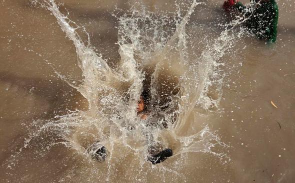 تصاویر : موج گرما در هند‎