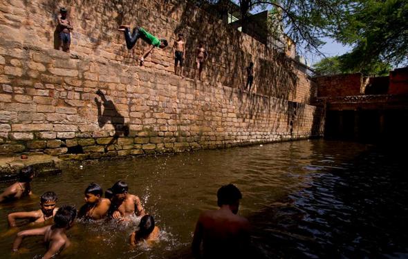 تصاویر : موج گرما در هند‎