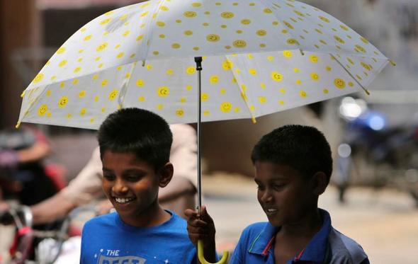 تصاویر : موج گرما در هند‎