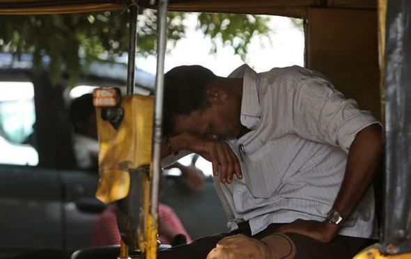 تصاویر : موج گرما در هند‎