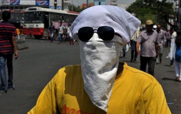 تصاویر : موج گرما در هند‎