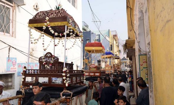 تصاویر : عزاداری سالار شهیدان در هند