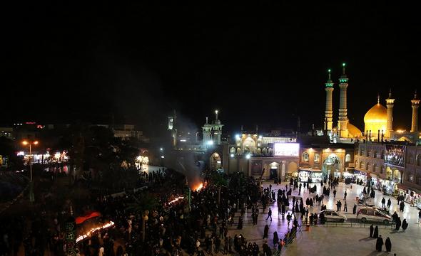 تصاویر :  مشعل گردانی نجفی‌های مقیم قم
