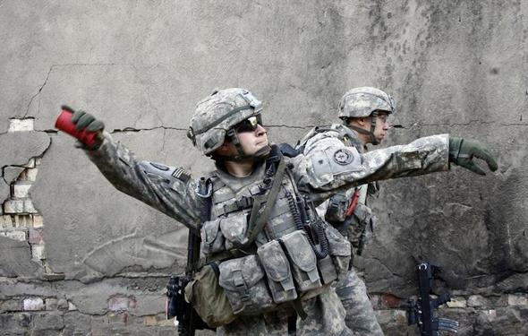 تصاویر : سربازان آمریکایی در خاک عراق