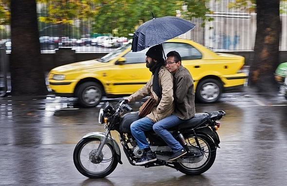 تصاویر : باران پاییزی در تهران