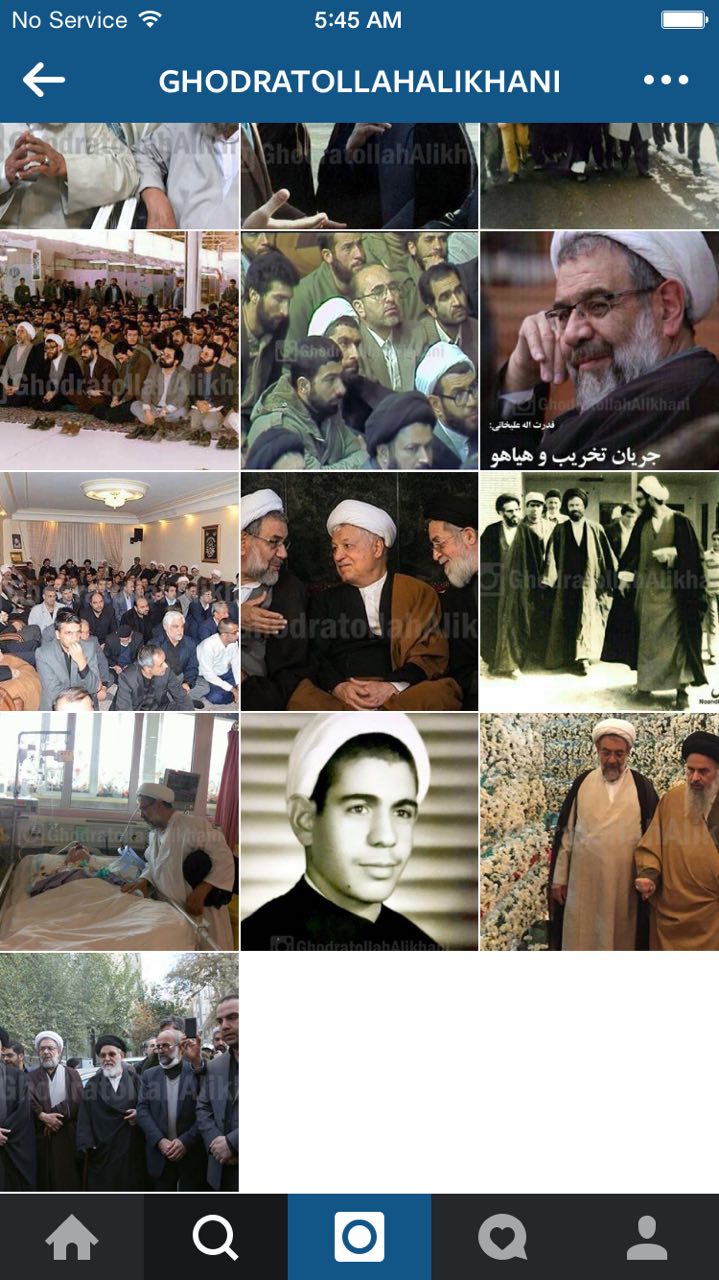 اینستاگرام قدرت الله علیخانی راه اندازی شد+تصاویر