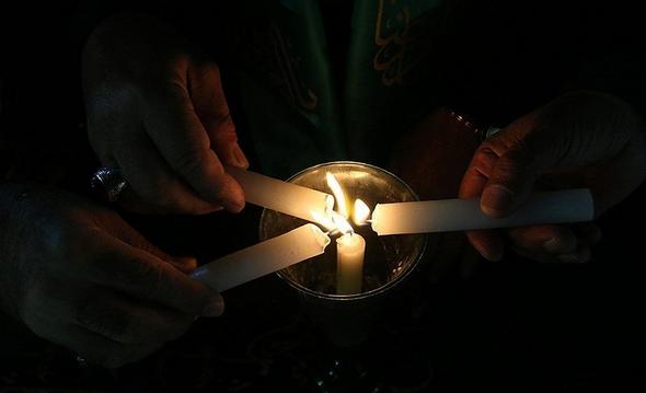 تصاویر : مراسم خطبه خوانی شب عاشورا در حرم مطهر رضوی
