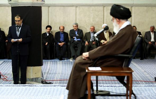 تصاویر : دیدار جمعی از رؤسای دانشگاه‌ها با رهبر معظم انقلاب