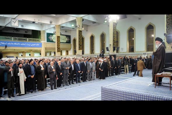 تصاویر : دیدار جمعی از رؤسای دانشگاه‌ها با رهبر معظم انقلاب