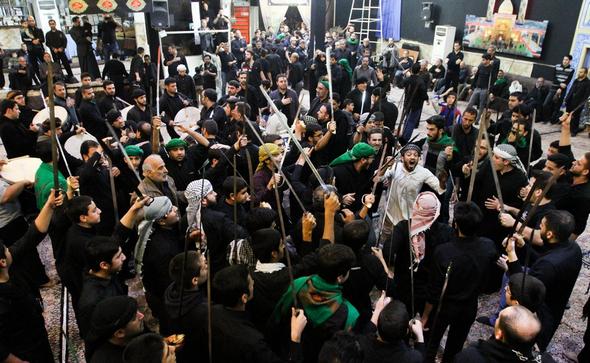 تصاویر : فرهنگ عزاداری عربهای مقیم تهران