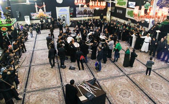 تصاویر : فرهنگ عزاداری عربهای مقیم تهران