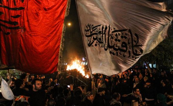 تصاویر : فرهنگ عزاداری عربهای مقیم تهران