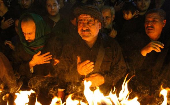 تصاویر : فرهنگ عزاداری عربهای مقیم تهران