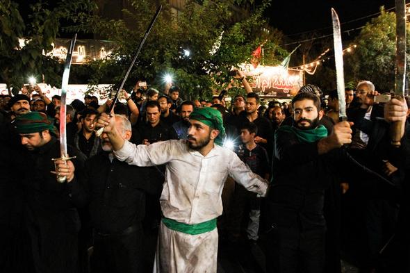 تصاویر : فرهنگ عزاداری عربهای مقیم تهران
