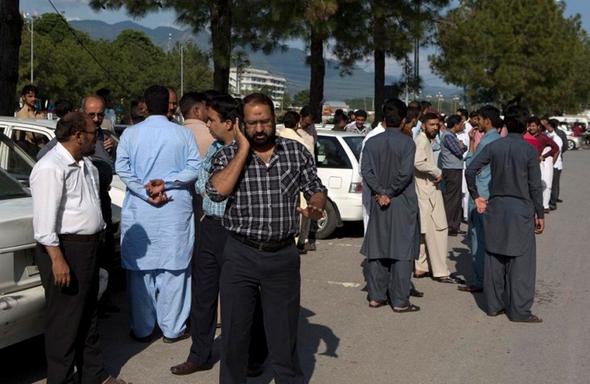 تصاویر : زلزله در پاکستان و افغانستان