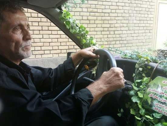 سبزترین تاکسی ایرانی + عکس