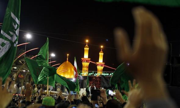 تصاویر :  عزاداری اربعین در کربلا