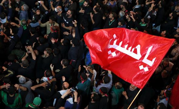 تصاویر :  عزاداری اربعین در کربلا