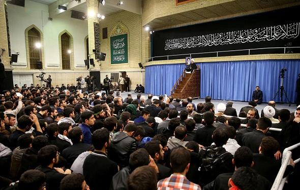 تصاویر : عزاداری اربعین حسینی با حضور رهبر معظم انقلاب