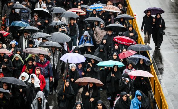تصاویر : راهپیمایی اربعین حسینی در تهران