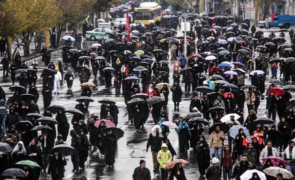 تصاویر : راهپیمایی اربعین حسینی در تهران