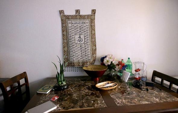تصاویر : تجسس در خانه عاملان حملات کالیفرنیا