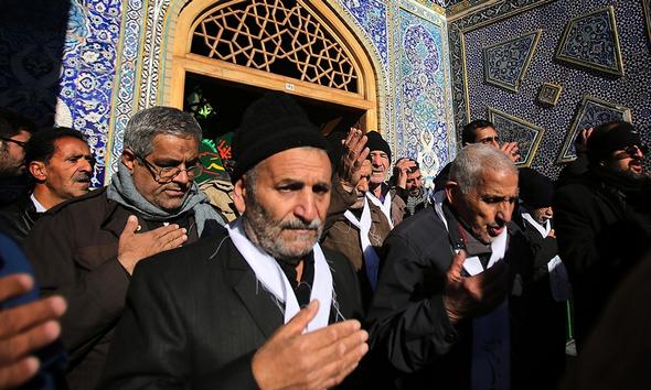 تصاویر : عزادارای در حرم مطهر رضوی