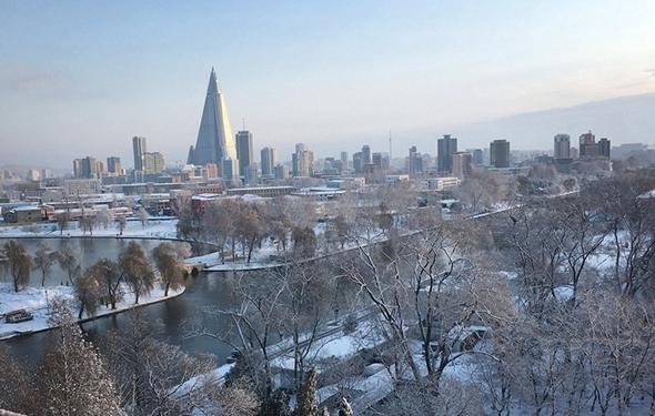 تصاویر : سرما در کره شمالی