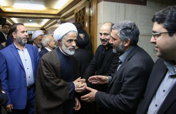 تصاویر : مجلس ترحیم پدر محمدعلی ابطحی