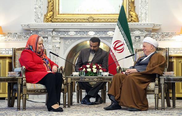 تصاویر : دیدار وزیر خارجه استونی با آیت الله هاشمی