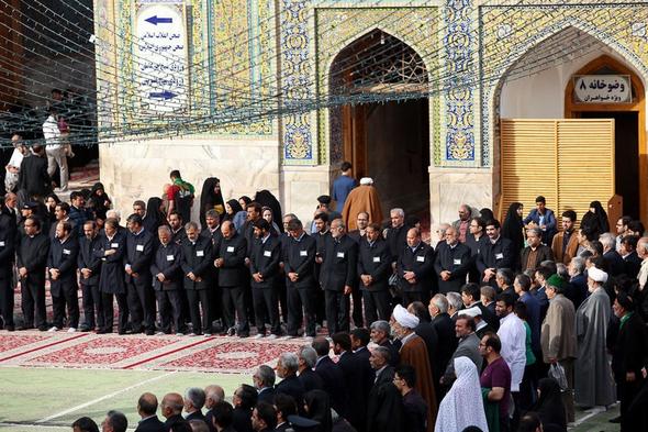 تصاویر : چهلمین روز درگذشت آیت‌الله طبسی