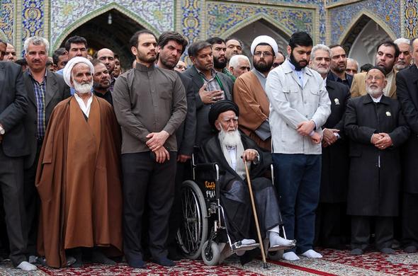 تصاویر : چهلمین روز درگذشت آیت‌الله طبسی