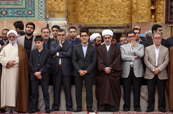 تصاویر : چهلمین روز درگذشت آیت‌الله طبسی
