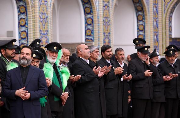 تصاویر : چهلمین روز درگذشت آیت‌الله طبسی