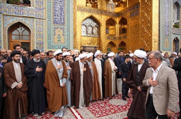 تصاویر : چهلمین روز درگذشت آیت‌الله طبسی