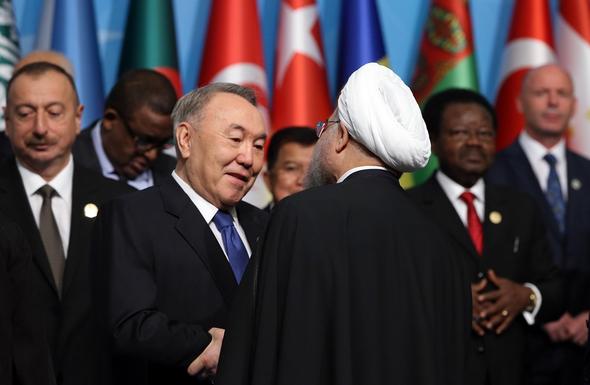 تصاویر : روحانی در ﻿اجلاس سران کشورهای اسلامی