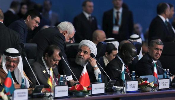 تصاویر : روحانی در ﻿اجلاس سران کشورهای اسلامی