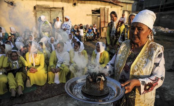 تصاویر : جشن عروسی قزاق ها