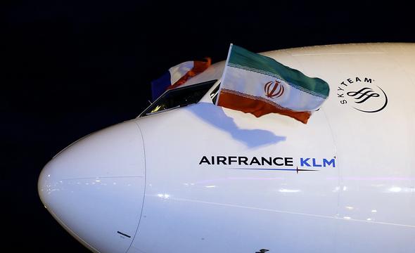 تصاویر : ازسرگیری پروازهای ایرفرانس پس از 8 سال