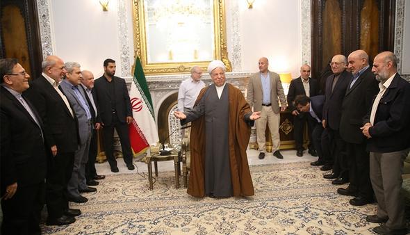 تصاویر : دیدار نوروزی مسئولان با آیت‌الله هاشمی