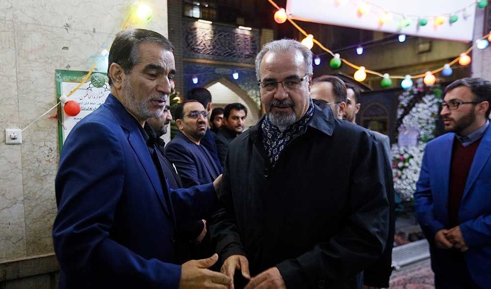 تصاویر : چهره‌ها در مراسم ترحیم والده محسن کوهکن