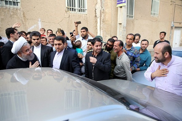 تصاویر : دیدار روحانی با مراجع قم