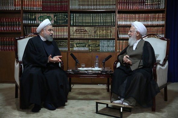 تصاویر : دیدار روحانی با مراجع قم