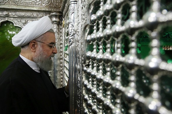 تصاویر : دیدار روحانی با مراجع قم