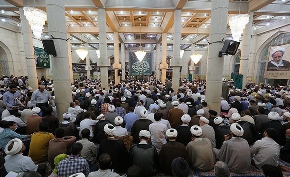 تصاویر : مراسم سالگرد آیت الله بهجت در قم