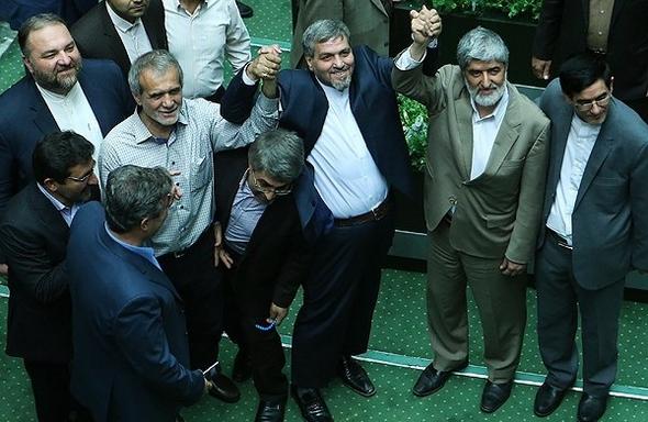 تصاویر : انتخاب هیات رئیسه دائم مجلس
