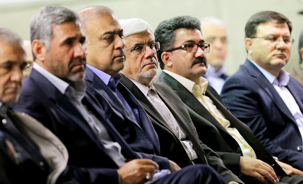 تصاویر : دیدار رئیس و نمایندگان مجلس با رهبر معظم انقلاب