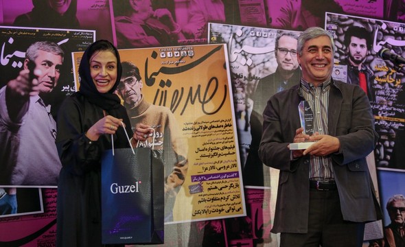 تصاویر : هنرمندان در جشن روزنامه سینما